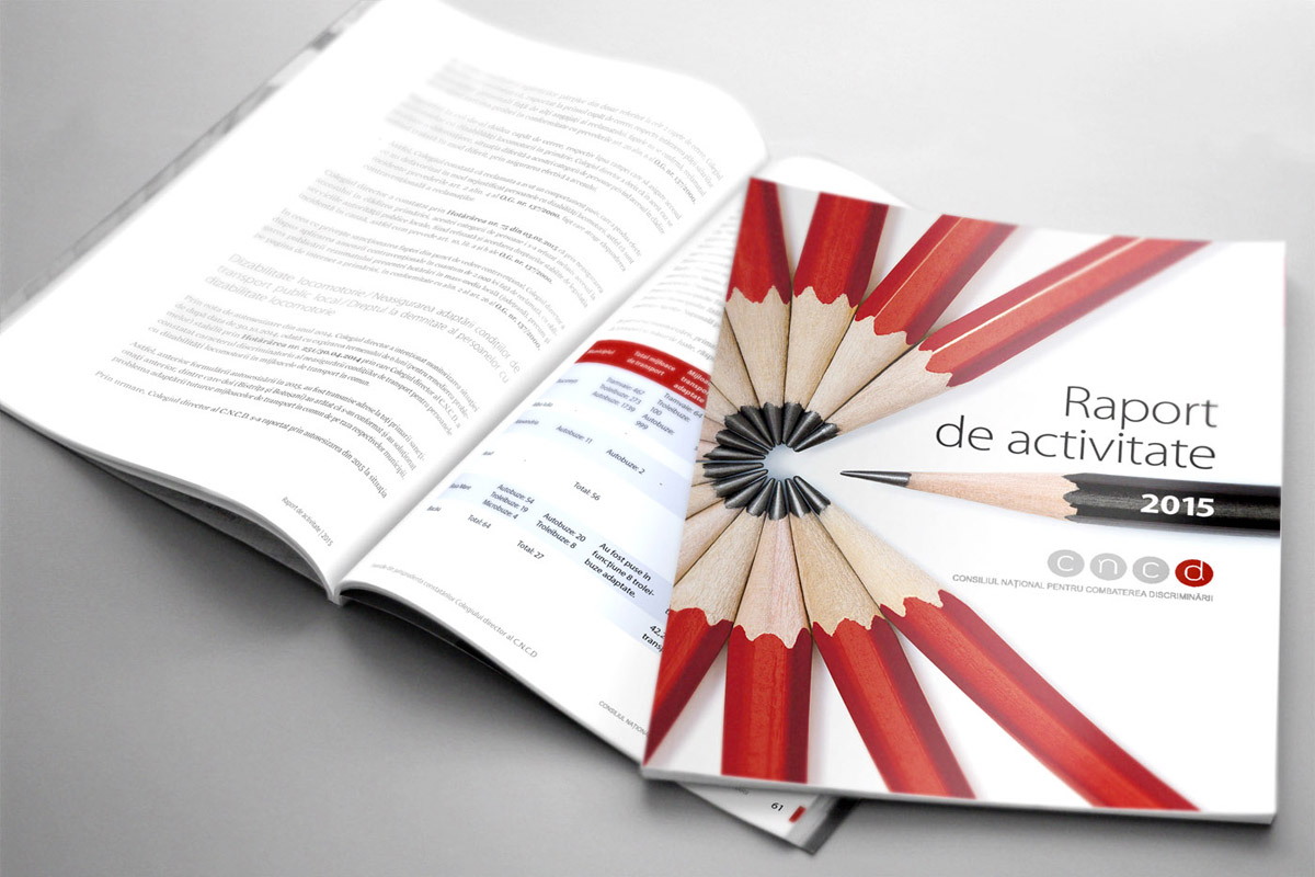 Design grafic raport anual