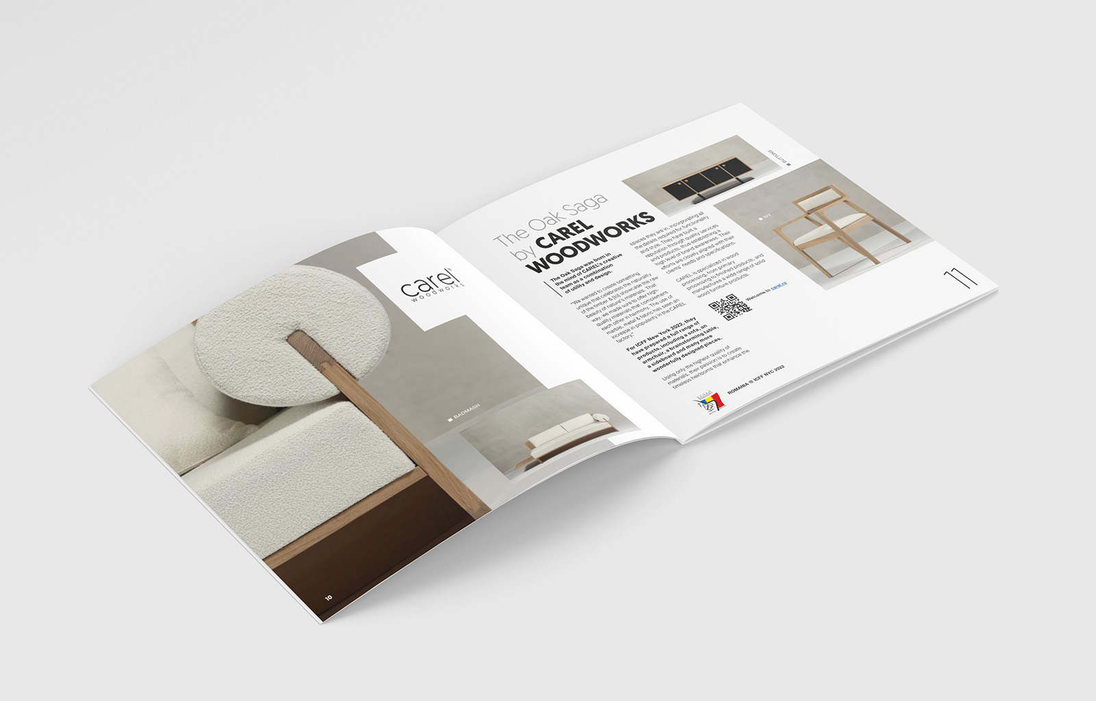 design grafic Catalog_Romania_ICFF_2022